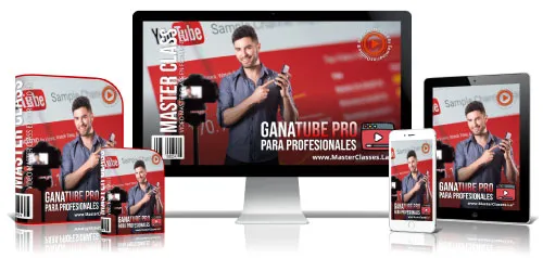 Gana 800 siendo youtuber Ganatube pro para profesionales