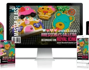 APRENDE A CREAR IRRESISTIBLES GALLETAS DECORADAS CON ROYAL ICING