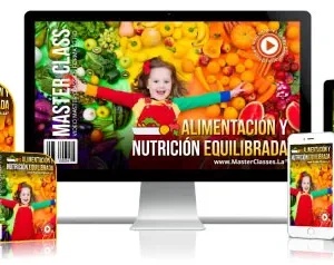 Curso sobre alimentación y nutrición equilibrada.