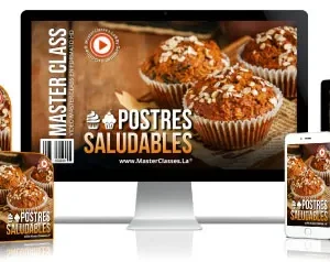 100 Formas de elaborar postres saludables.