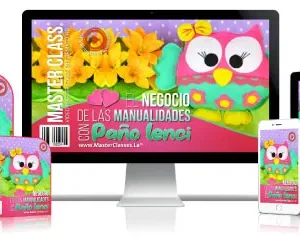 El negocio de las manualidades con paño Lenci.