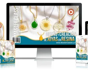 100 ideas para diseño y creación de joyas en resina.