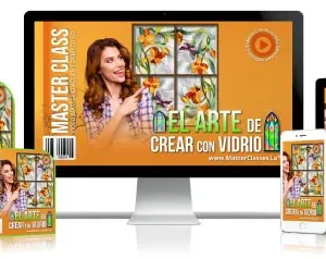 100 ideas para el arte de crear con vidrio.