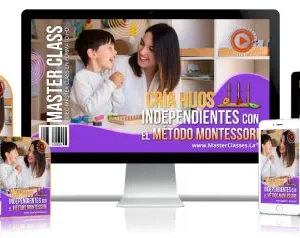Cría hijos independientes con el método Montessori