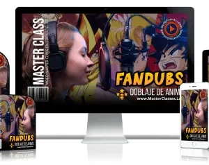 ✅Fandubs: doblaje de Anime y domina la técnica.