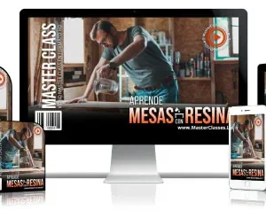 100 ideas para aprender a crear mesas con resina.