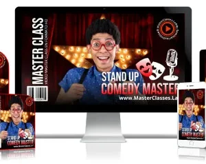 Aprende la técnica de actuación: Stand up Comedy Master.