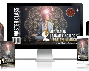 ✅Curso de meditación para sanar vínculos y crear abundancia.