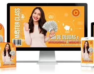 Curso de deudas a inversiones para mujeres.