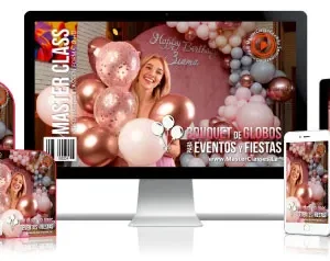 ✅Bouquet de globos para eventos y fiestas.