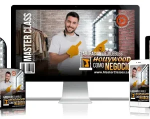 ✅Curso de elaboración de muebles hollywood como negocio.