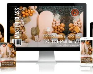 ✅Curso de decoración de fiestas práctico y evaluativo.