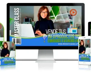 ✅Vende tus infoproductos con embudos evergreen.