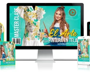 ✅Aprende el arte de la pintura en tela.