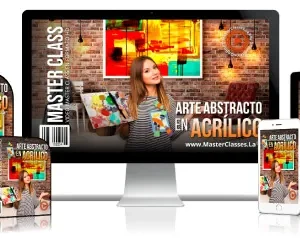 ✅Arte en acrílico. Aprende el arte abstracto en acrílico.