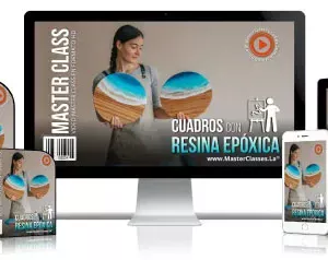 ✅Aprende a crear impresionantes cuadros con resina epóxica.