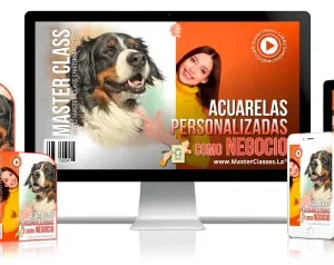 ✅Acuarelas personalizadas como negocio. Acuarelas.