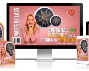✅Aprende y emprende con el arte del puntillismo.