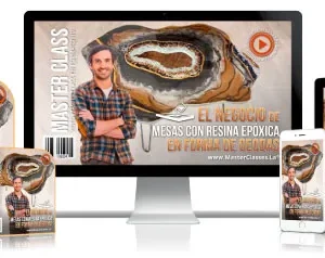 ✅El negocio de mesas con resina epóxica en forma de geodas.