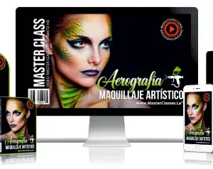 Curso para aprender aerografía – maquillaje artístico.
