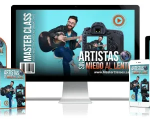 ✅Artistas sin miedo al lente cómo desenvolverte ante cámaras.