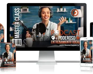 ✅Podcast poderoso + entrenamiento vocal.