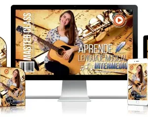 ✅Curso para aprender lenguaje musical intermedio.