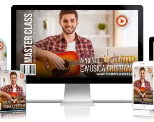 ✅Curso para aprender aprende guitarra con música cristiana.