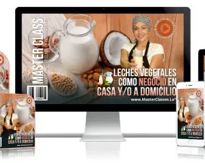 ✅Leches vegetales como negocio en casa y/o a domicilio.