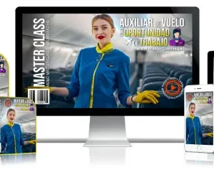 ✅Auxiliar de vuelo como oportunidad de trabajo.