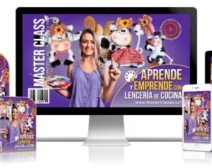 ✅Aprende y emprende con lencería de cocina.