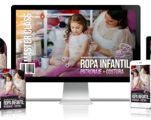 ✅Ropa infantil Patronaje + costura.