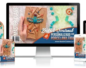 ✅Bullet journal personalizado con porcelana fría.