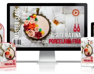 ✅Aprende secretos de bisutería fina con porcelana fría.