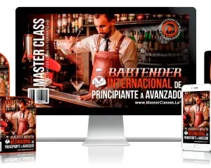 ✅Bartender internacional de principiante a avanzado.