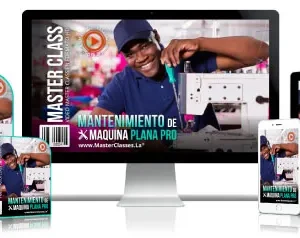 ✅Mantenimiento de máquina coser plana PRO.