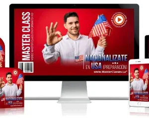 ✅Curso de preparación para nacionalizarse en USA.