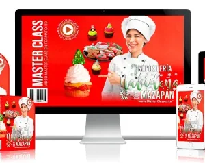 ✅Curso de repostería navideña con mazapán.