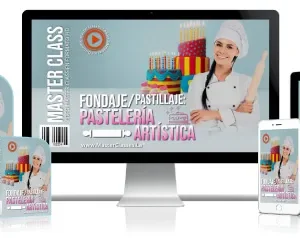 ✅Curso de pastelería artística: fondant / pastillaje
