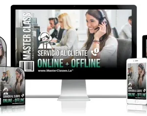 ✅Servicio al cliente online + offline.
