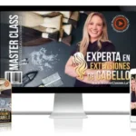 Extensiones de cabello Curso de experta en 100 extensiones.