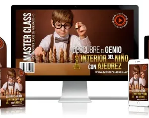 Descubre el genio interior del niño aprender ajedrez.
