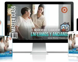 Cuidar enfermos como negocio. Cuidado de enfermos y ancianos.