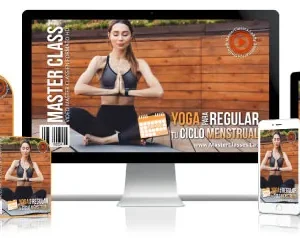 Curso de yoga para mujeres para regular ciclo menstrual.