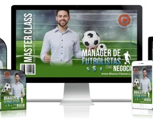 Curso para ser manager de futbolistas como negocio.