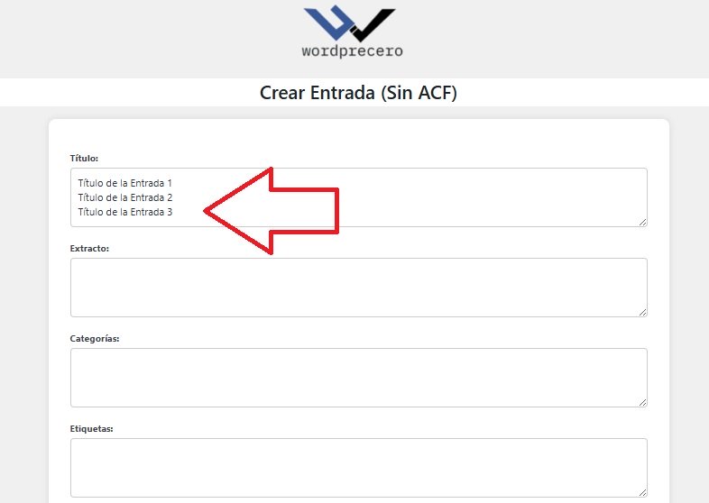 Wordprecero Masivo creacion de entradas masivas en segundos.