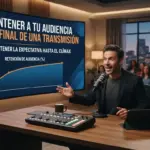 mantener a tu audiencia hasta el final de una transmisión
