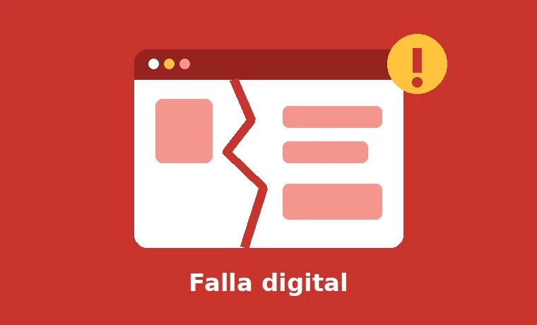 Resolver una falla digital